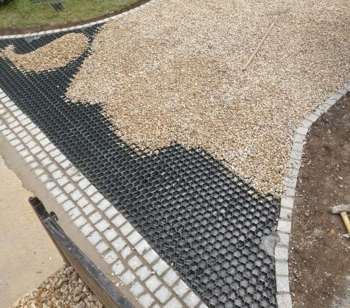 Gravel is a natural material