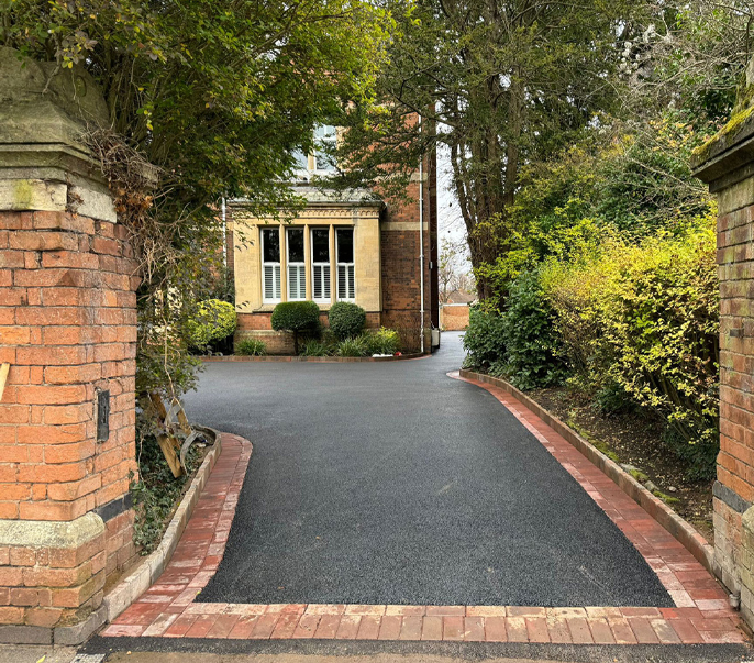 Imagine a smooth, stylish tarmac driveway